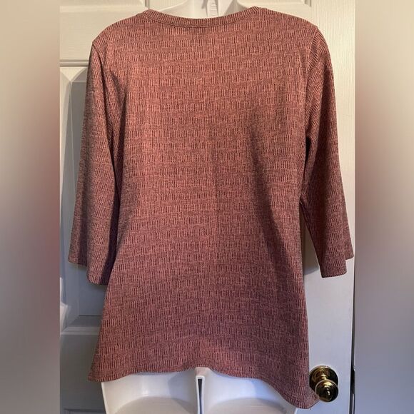 Tunic style with Button detail pullover knit top Sz small - Picture 5 of 6